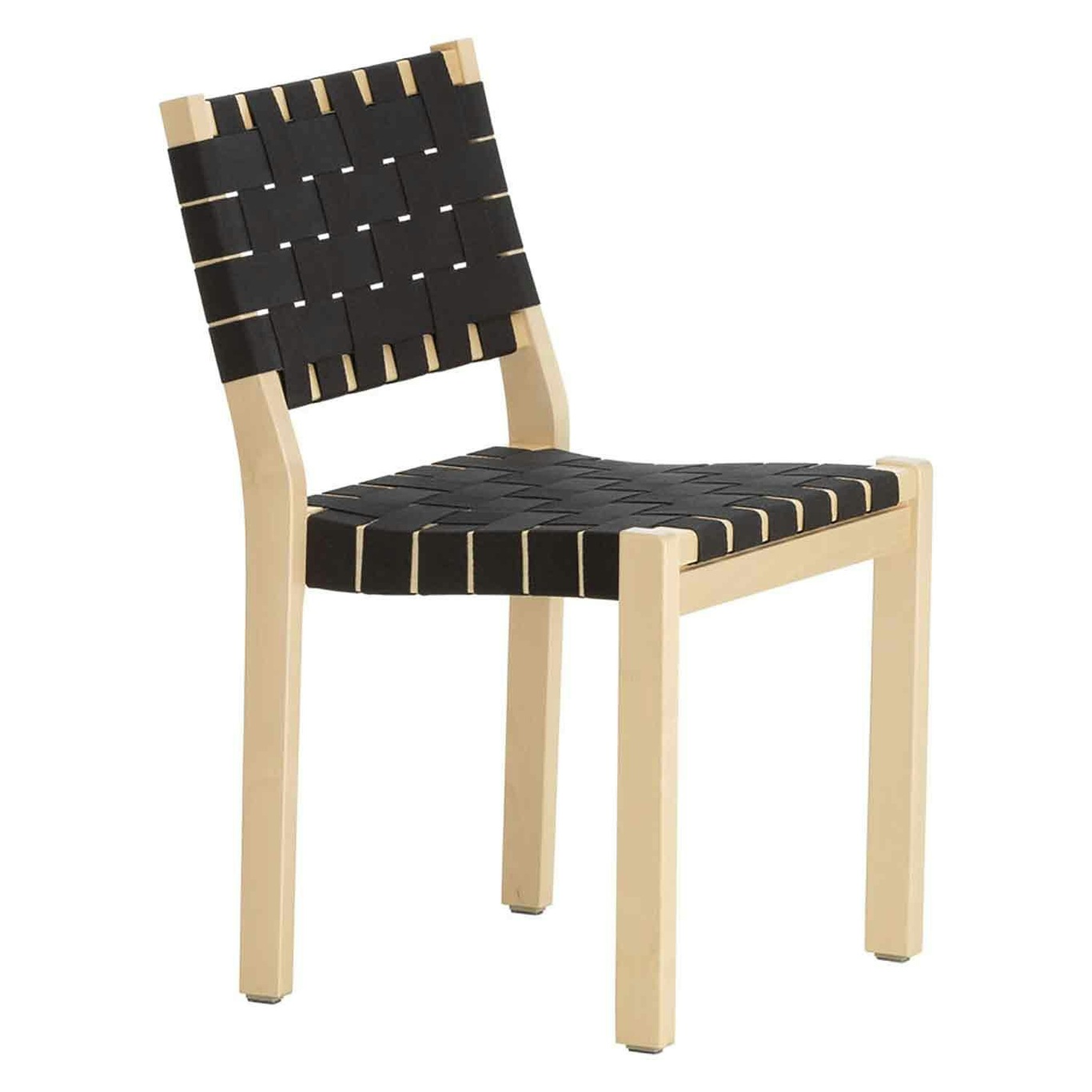 611 Chair Nature/Black