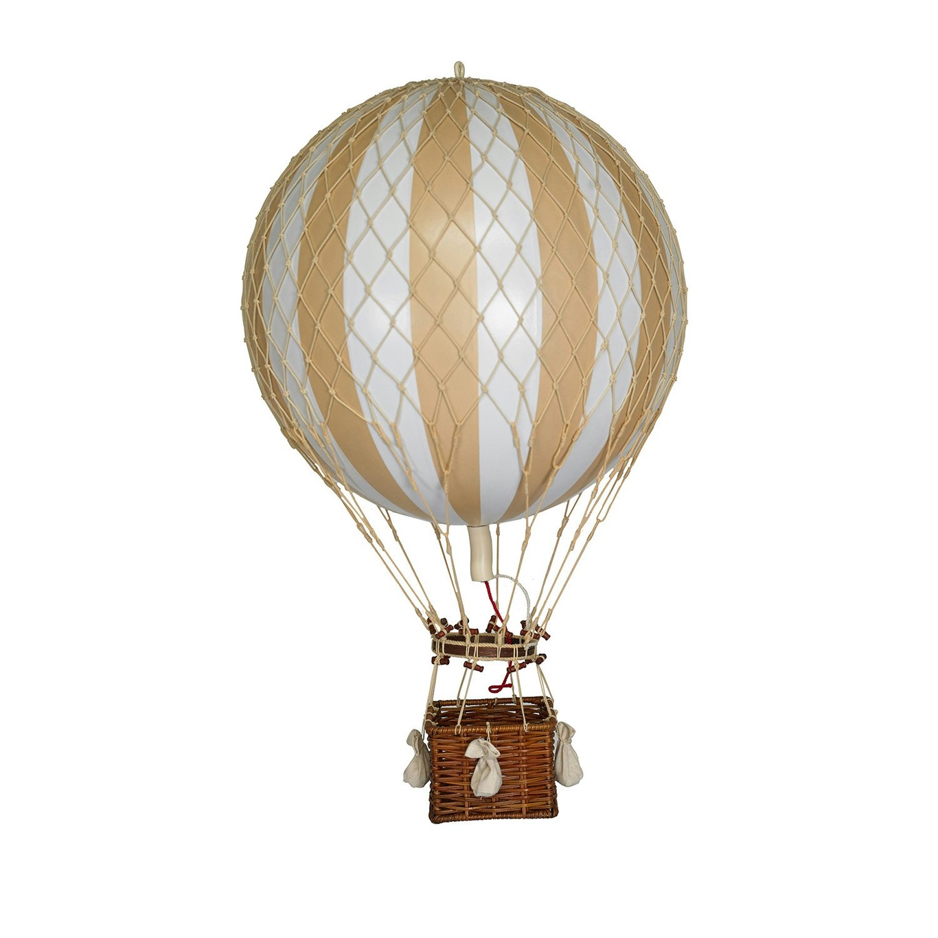 Royal Aero Luftballon 32x56 cm, Hvid / Elfenbenshvid