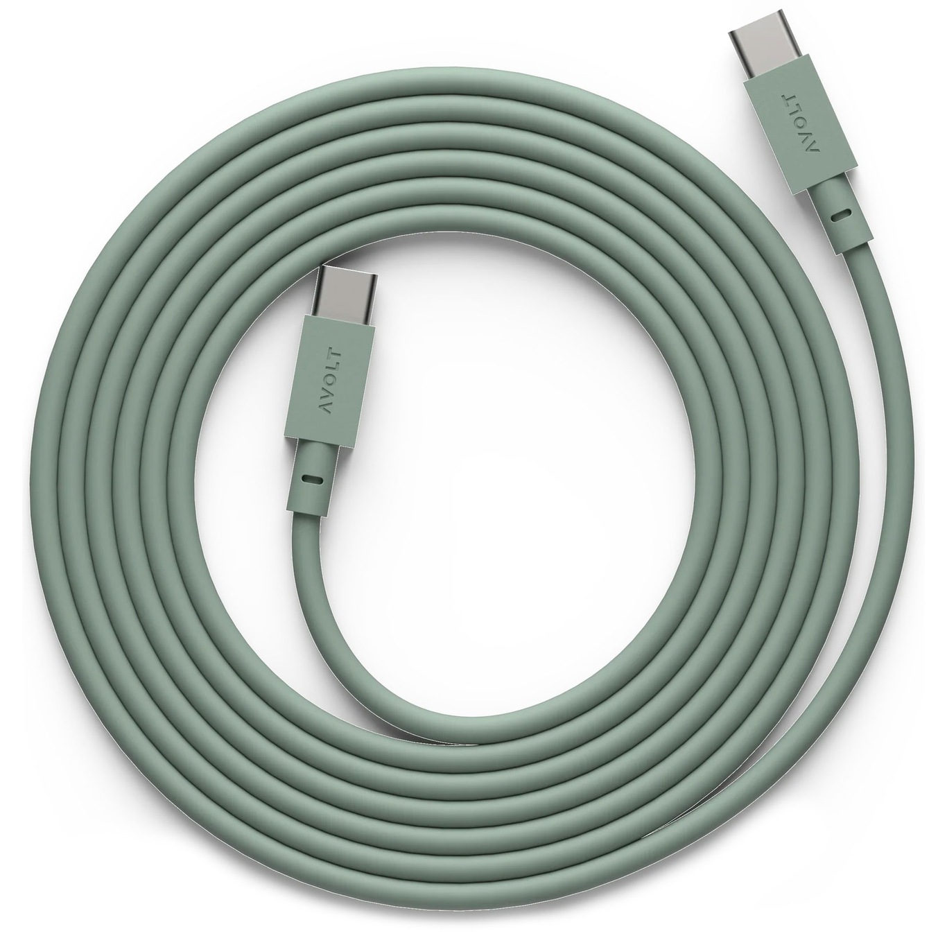 Cable 1 Opladningskabel USB-C / USB-C 2 m, Egegrønt
