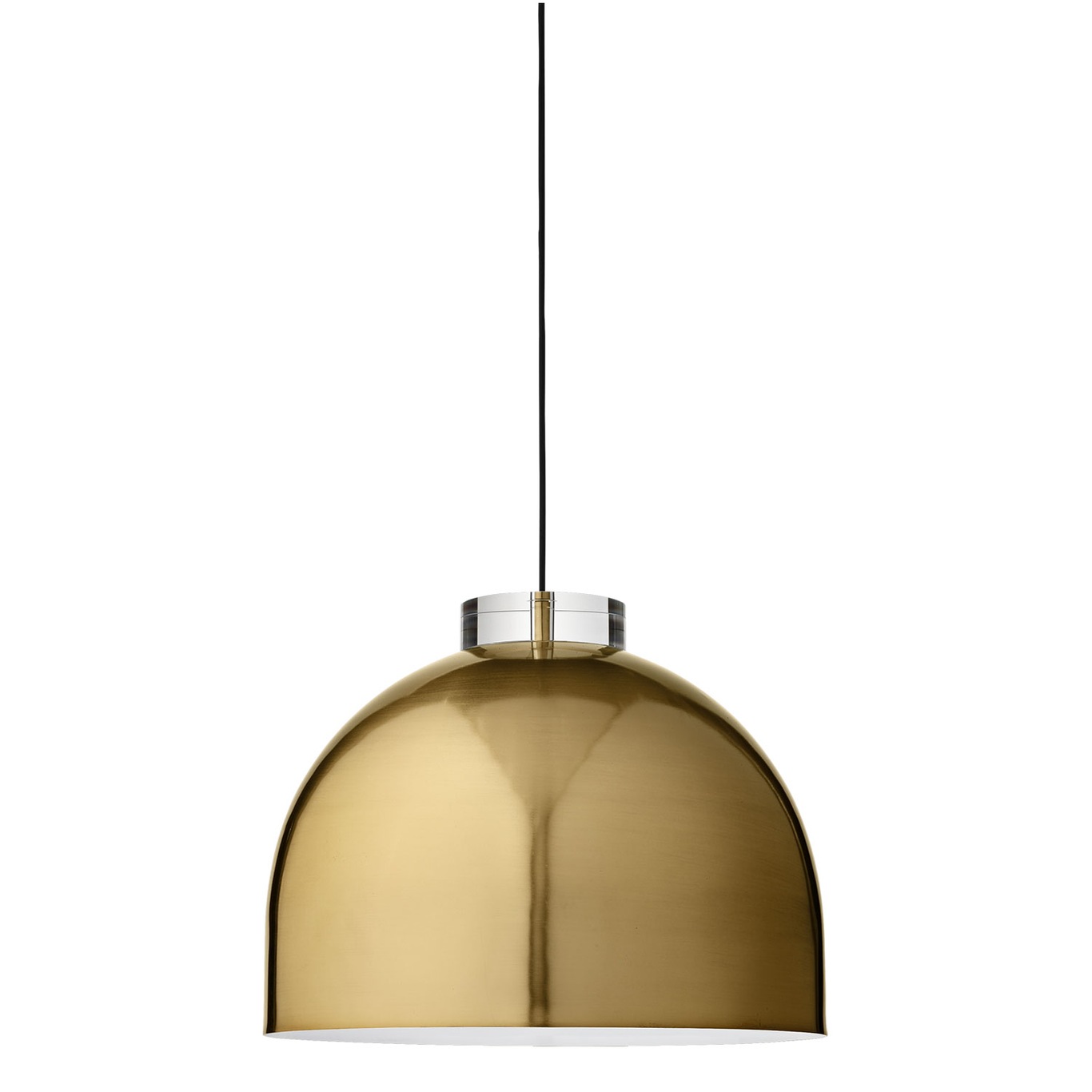 Luceo Rund Lampe Large, Guld/Klar