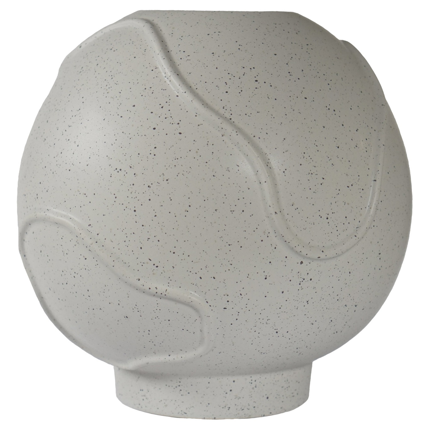 Form Vase Large, Mole Dot