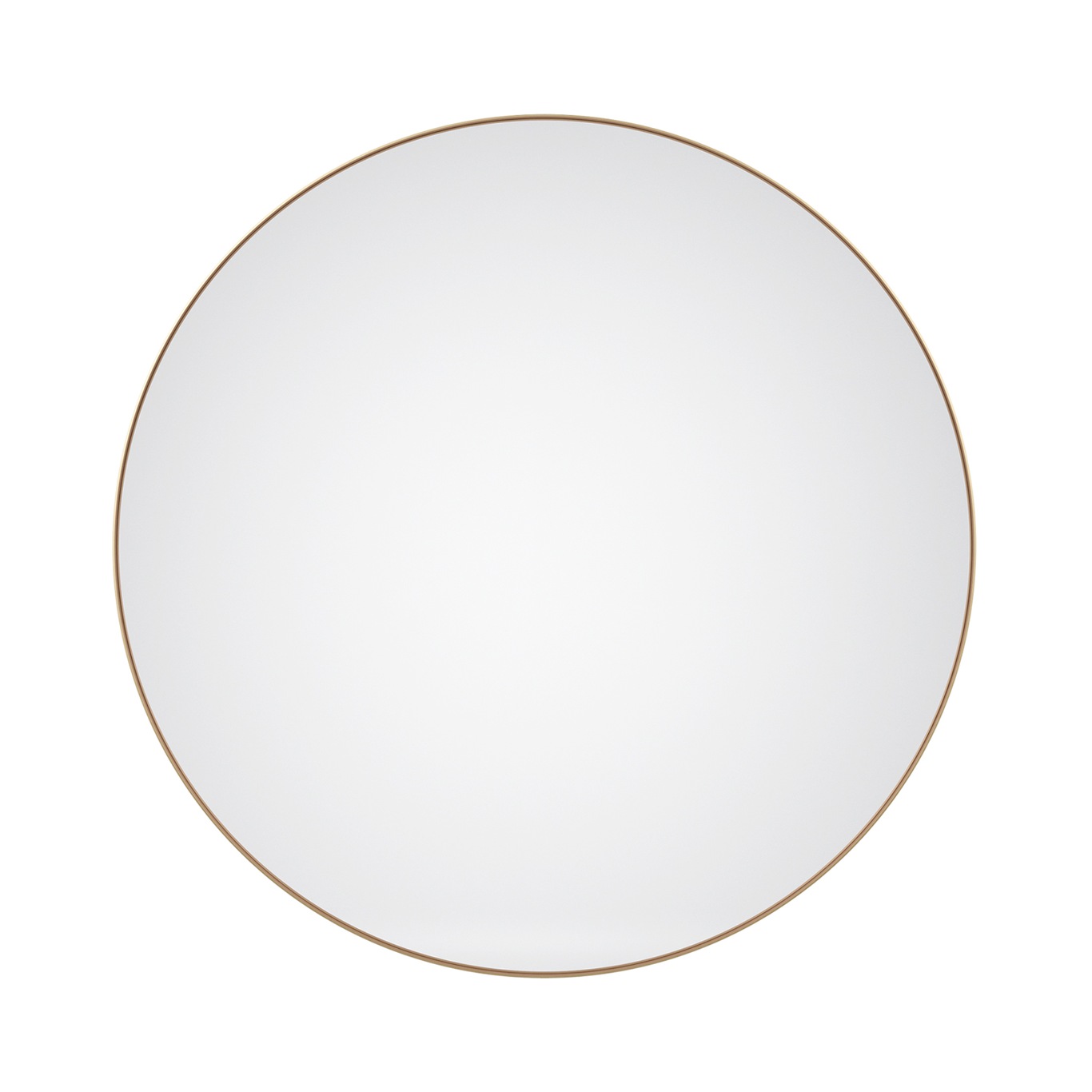 Edge Mirror 60 Spejl 80 cm, Messing