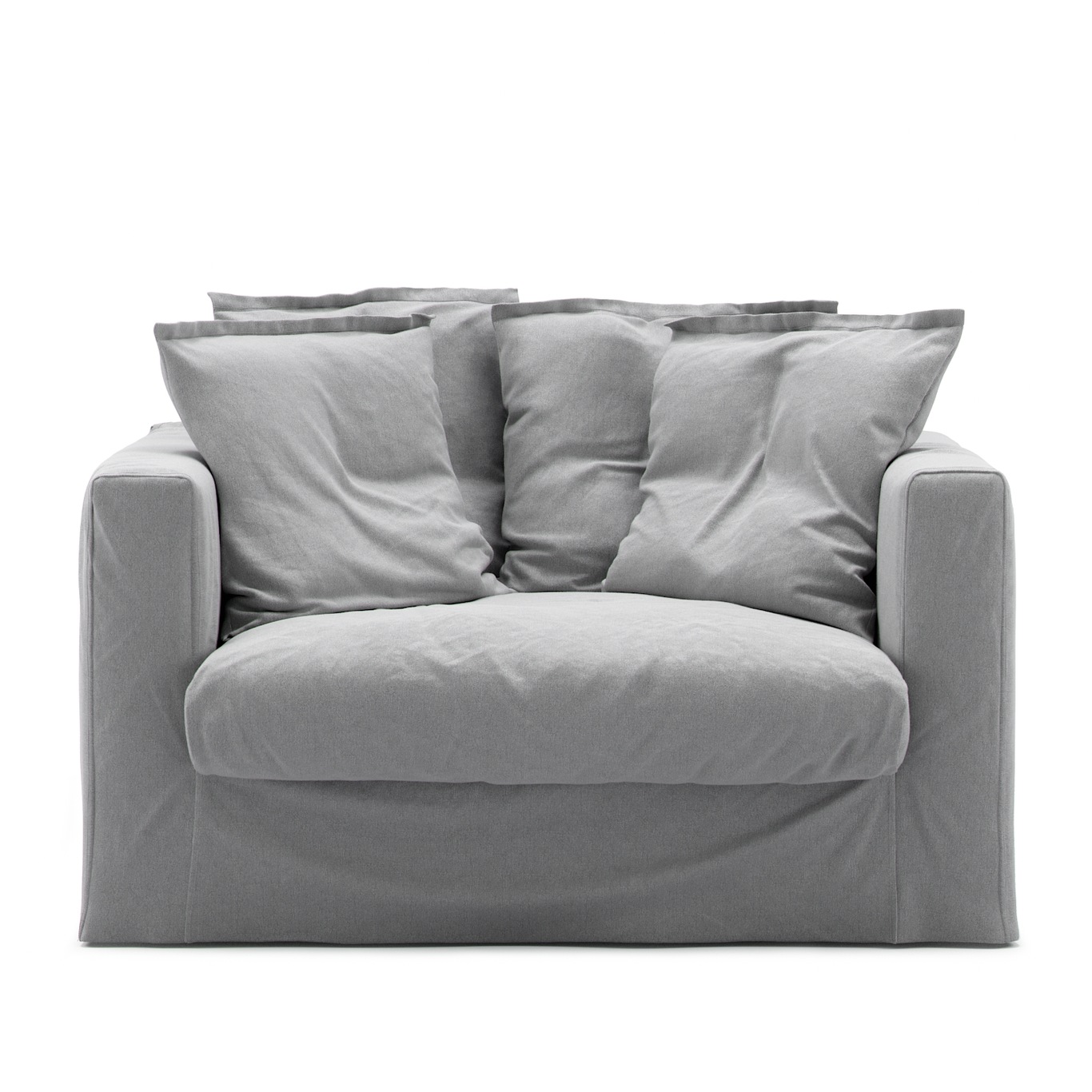 Le Grand Air Love Seat Bomuld, Lysegråt