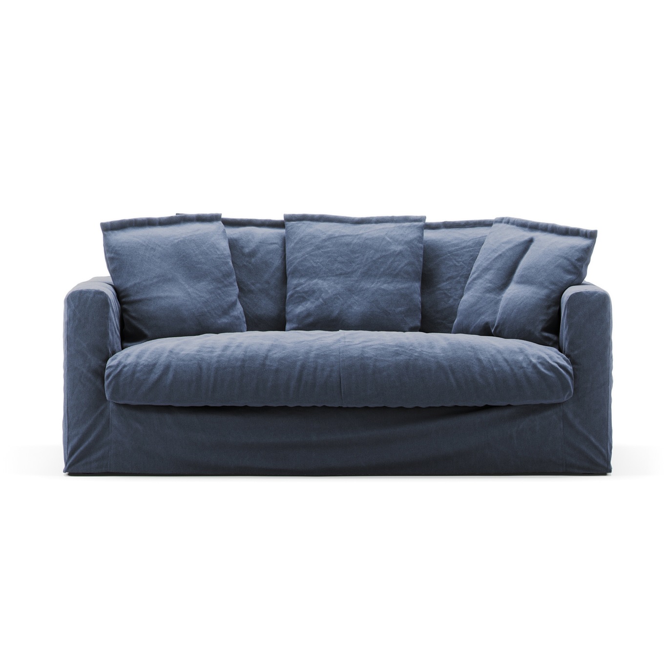 Le Grand Air Sofa 2-Seater Cotton Sofa 2-Pers Bomuld, Mørkeblå
