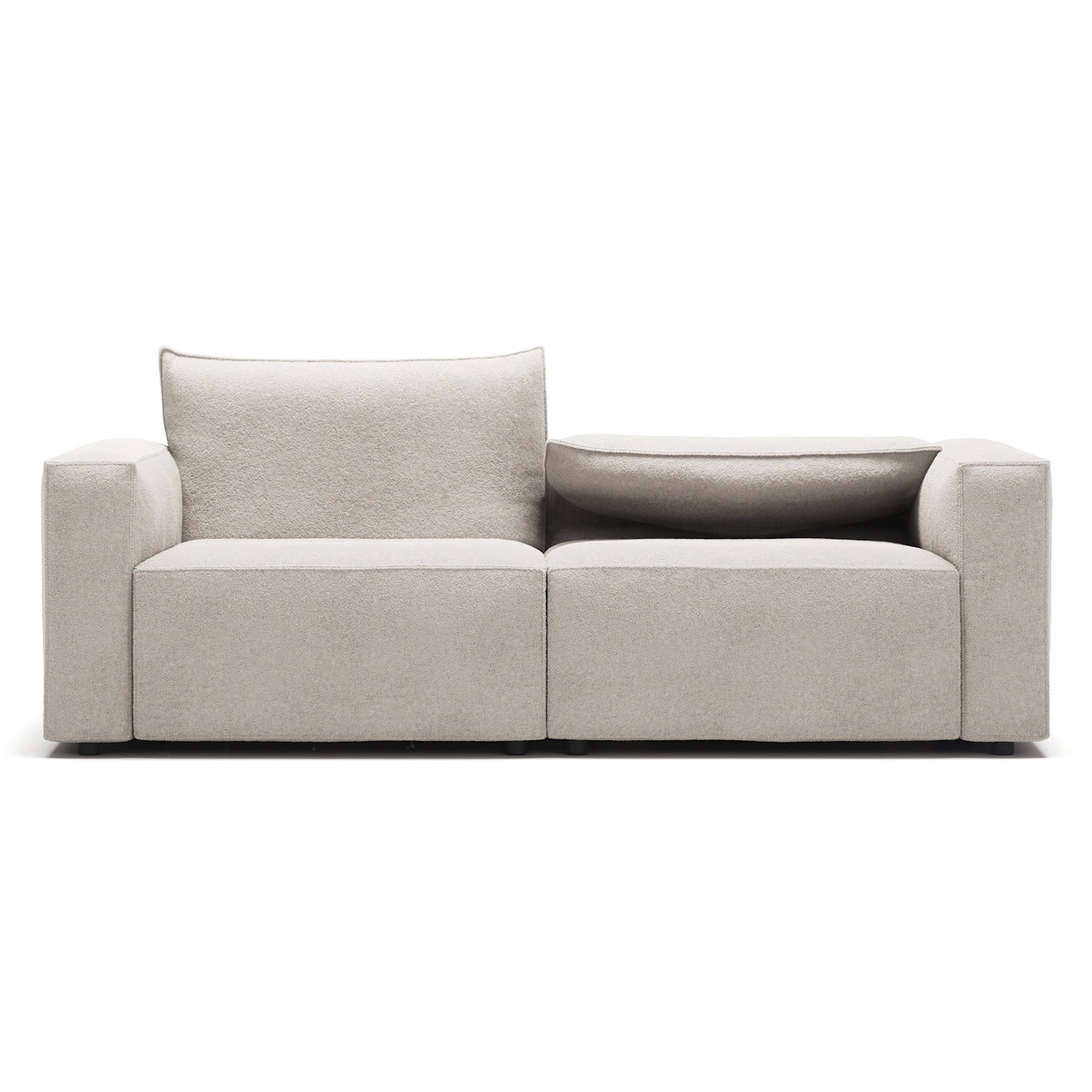 Moore 2-Personers Sofa, Plush Beige