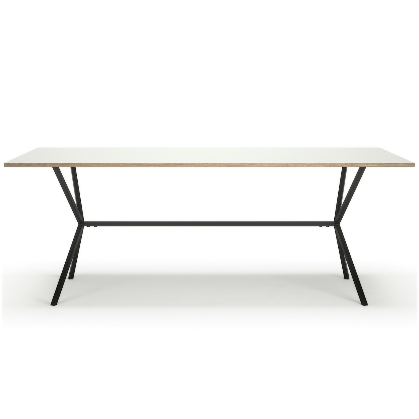 Loft Dining Table Spisebord Hvidt, 90x200 cm