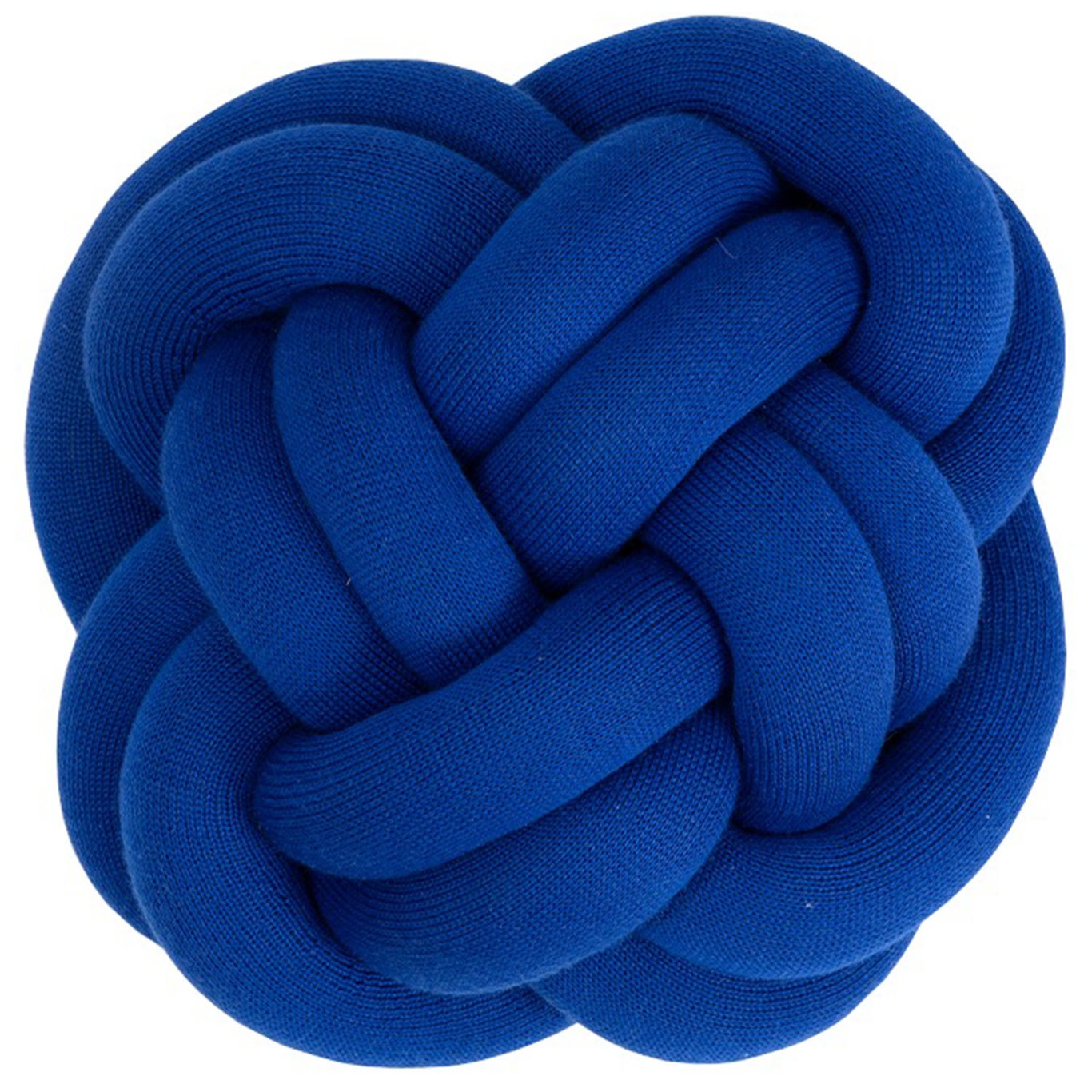 Knot Pude, Klein Blue