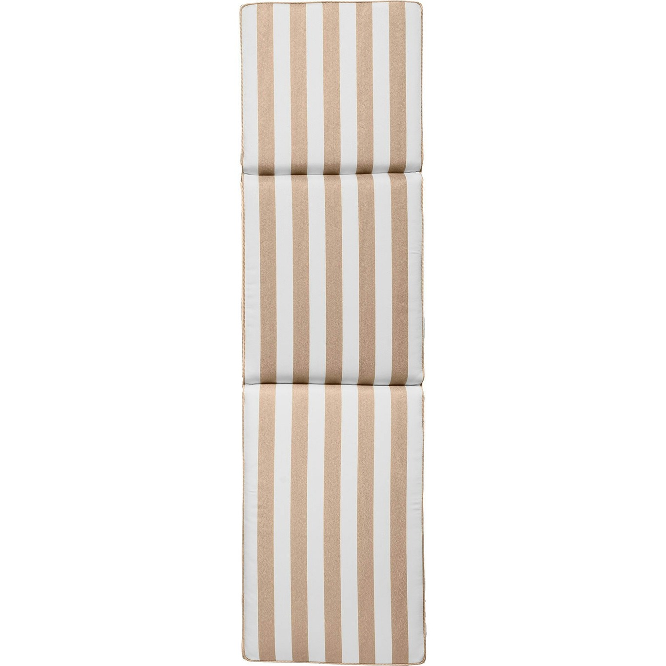 Wide Stripe Liggestolshynde 50x186 cm, Beige