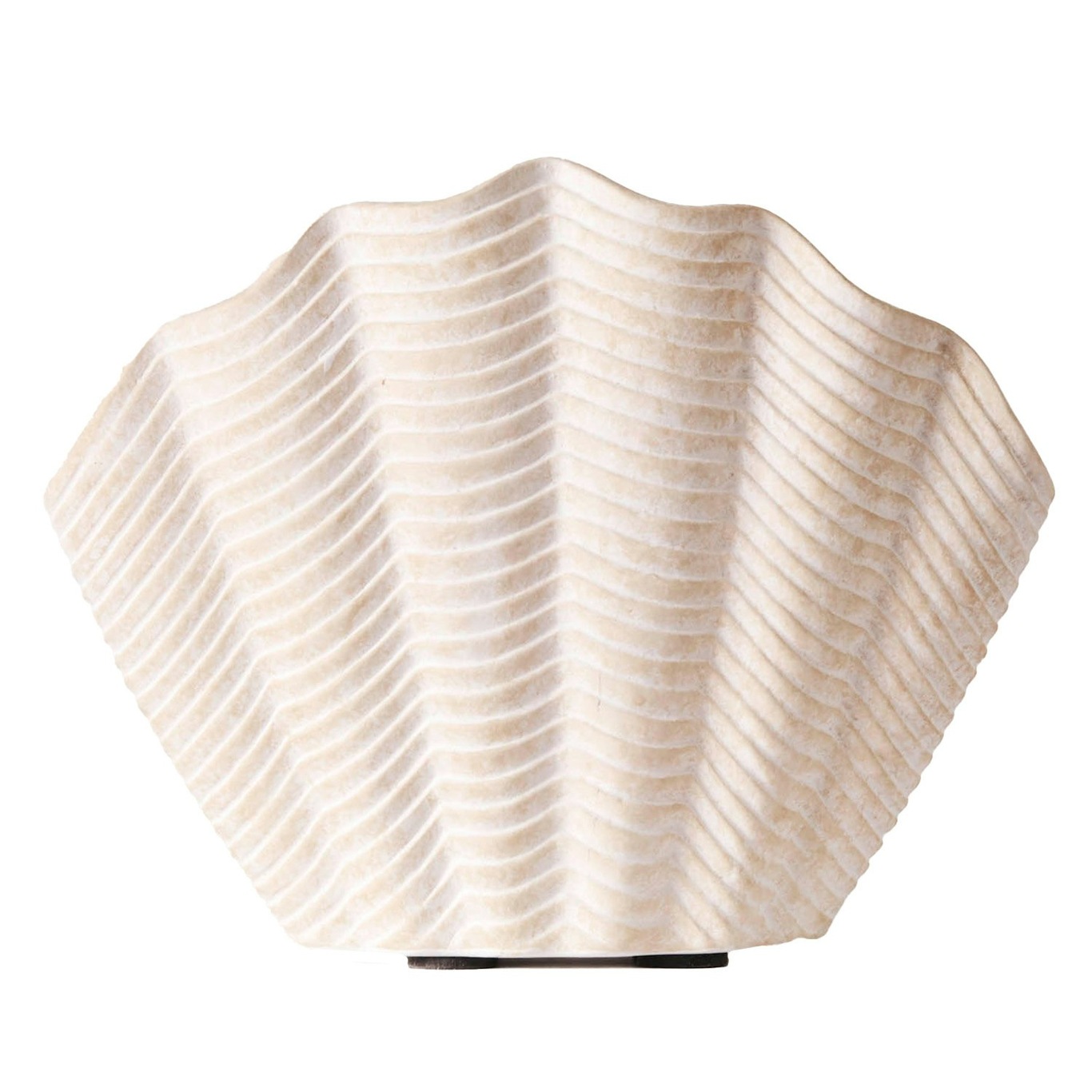 Concha Vase Medium 19 cm, Hvid