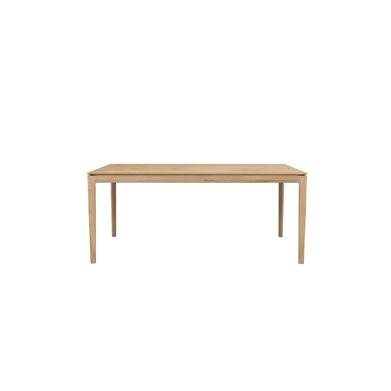 Oak Bok Spisebord Forlængbar Eg, 180-280x100 cm