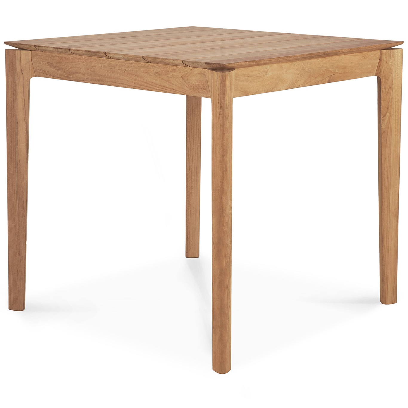 Bok outdoor dining table - teak - square