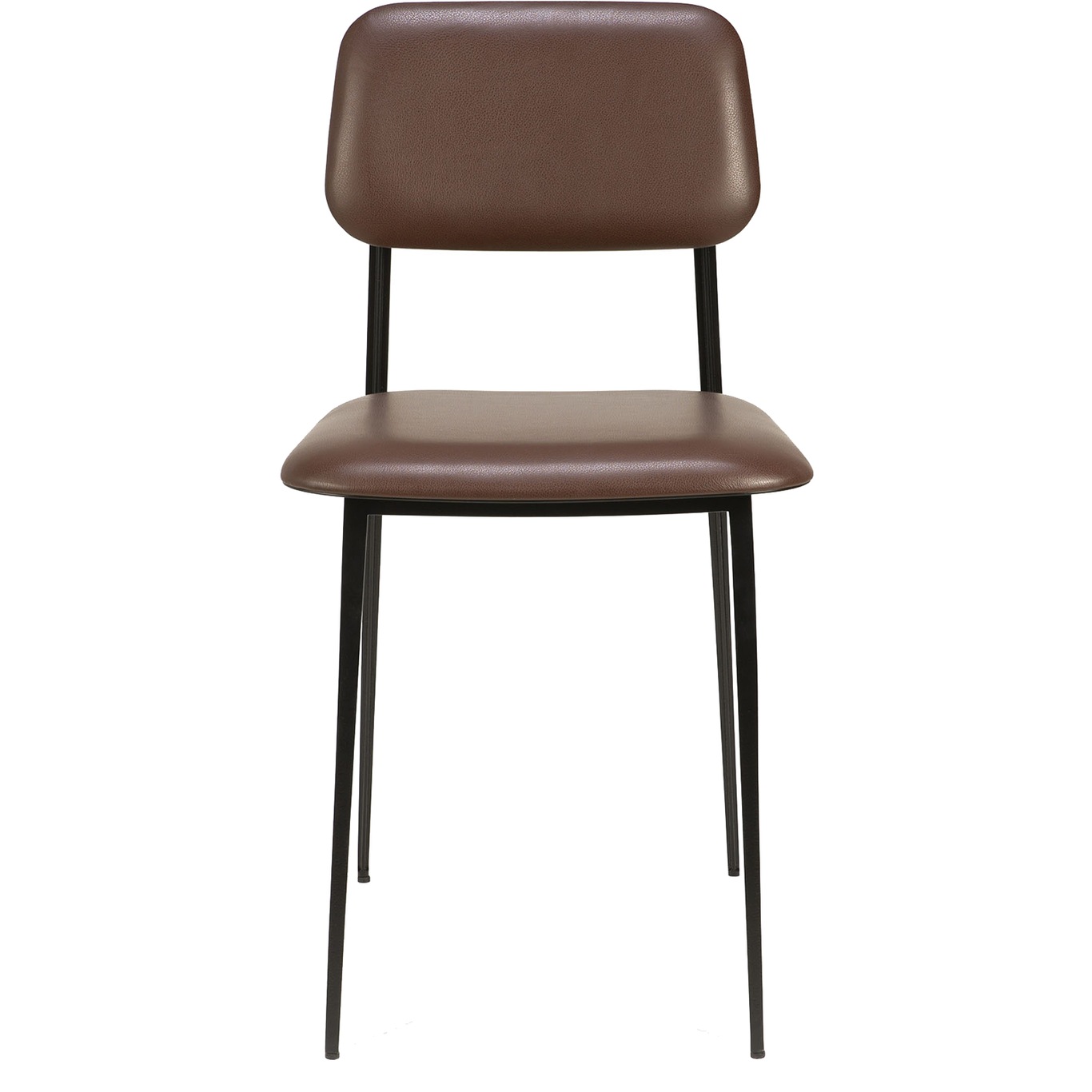 DC Spisebordsstol Læder, Chokoladebrun