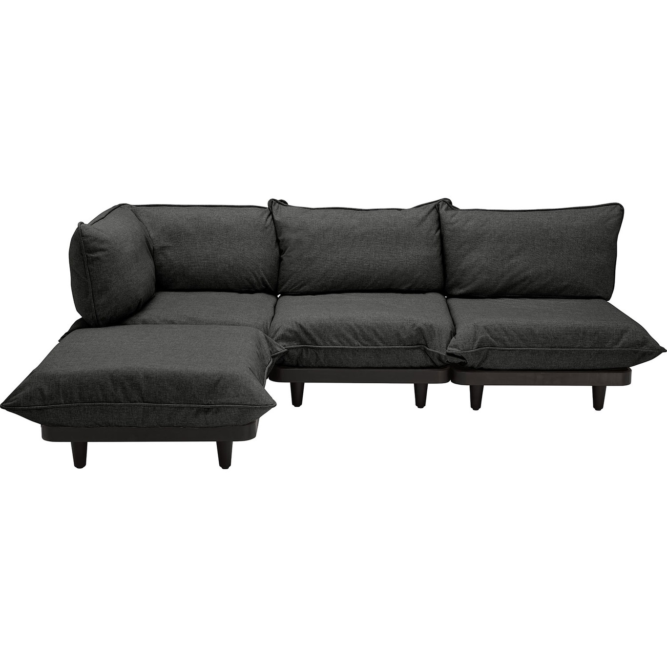 Paletti Modulsofa 3-Pers med Chaiselong, Thunder Grey