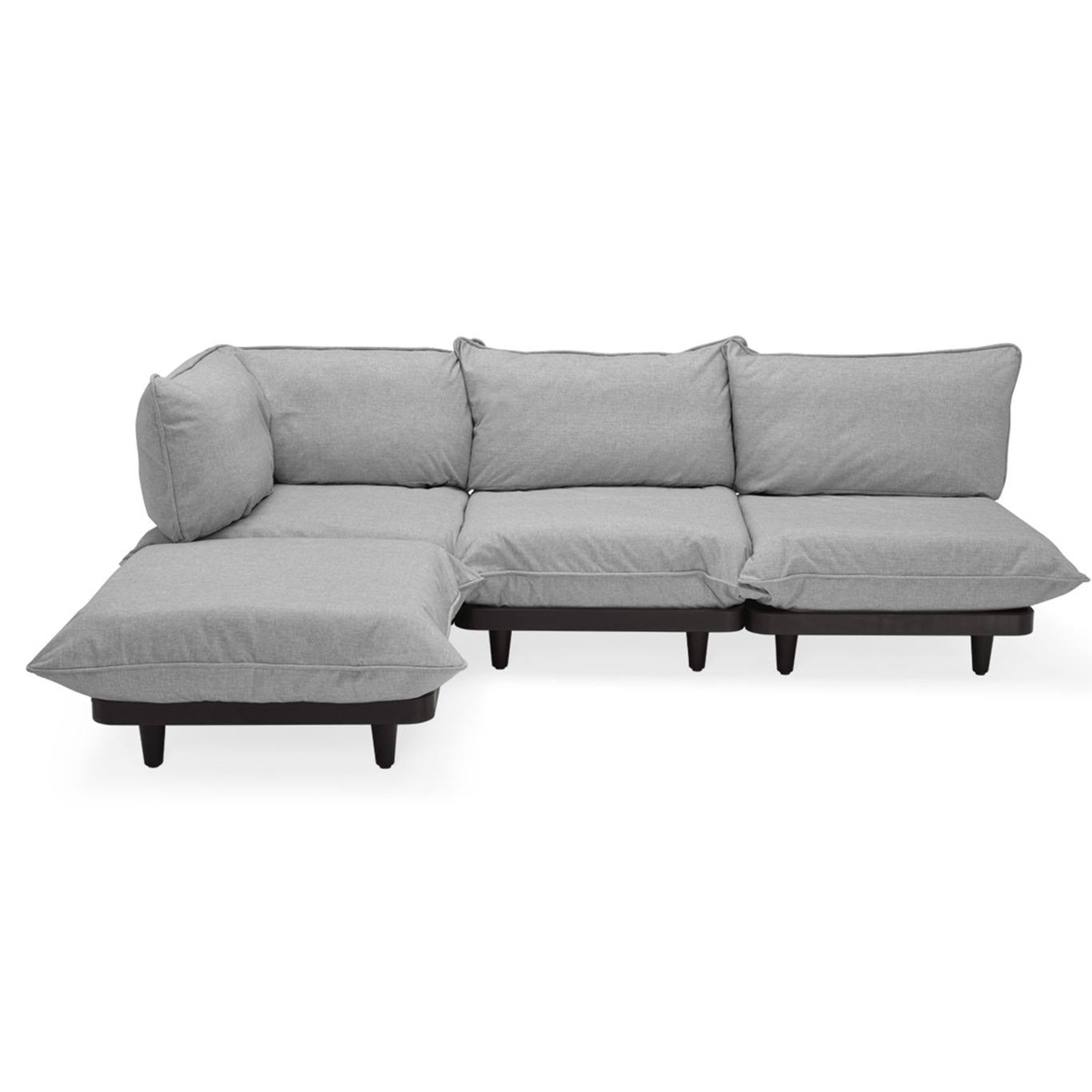Paletti Modulsofa 3-Pers med Chaiselong, Rock Grey