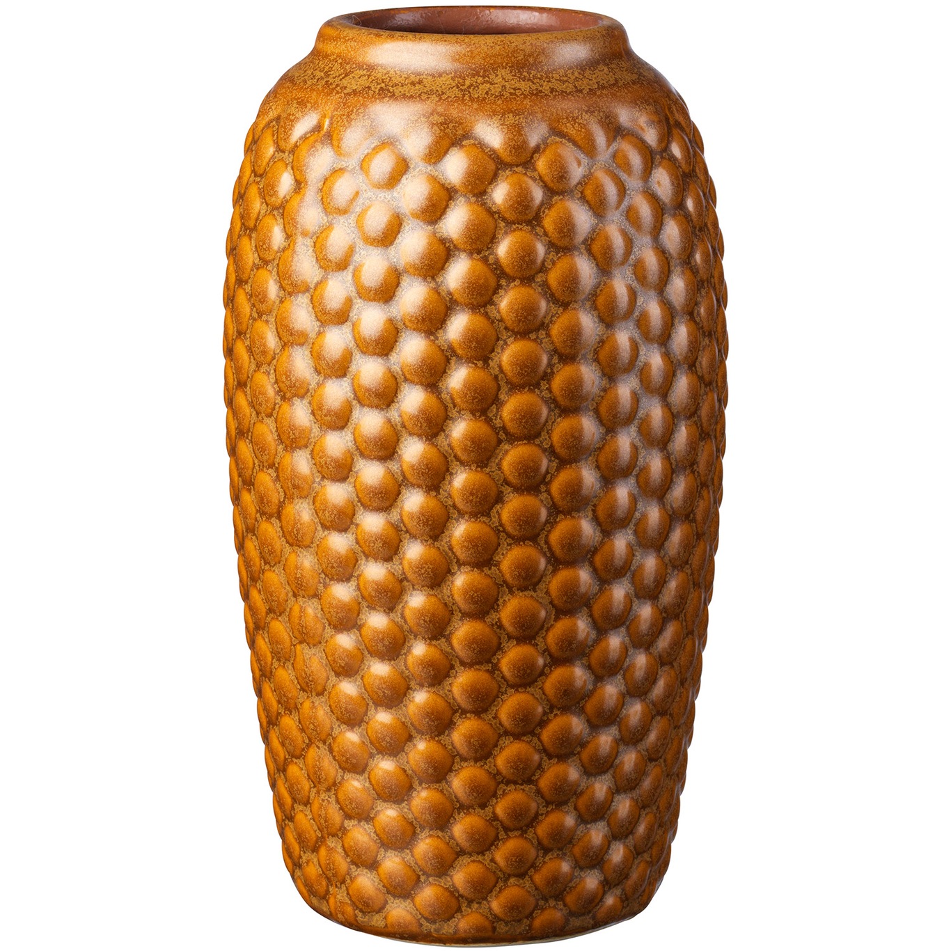 S8 Lupin Vase Smal L, Golden Brown