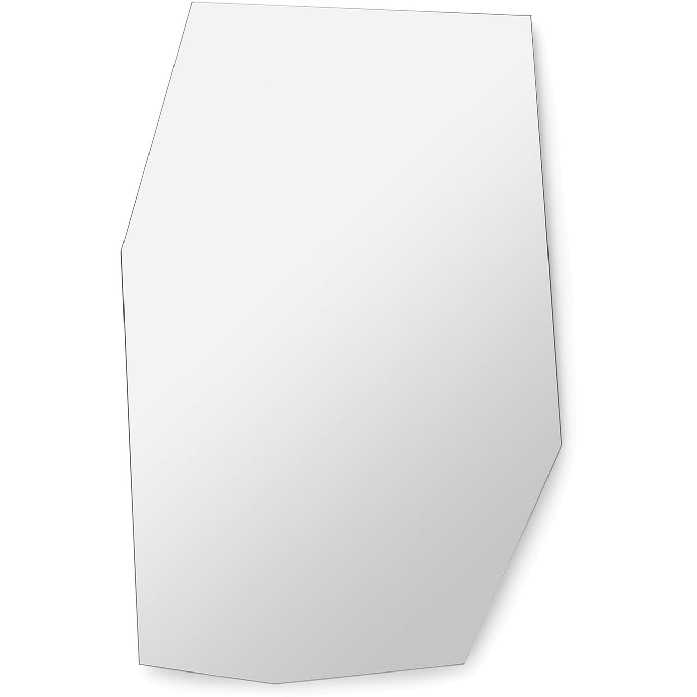 Shard Spejl 50,5x76 cm, Sort