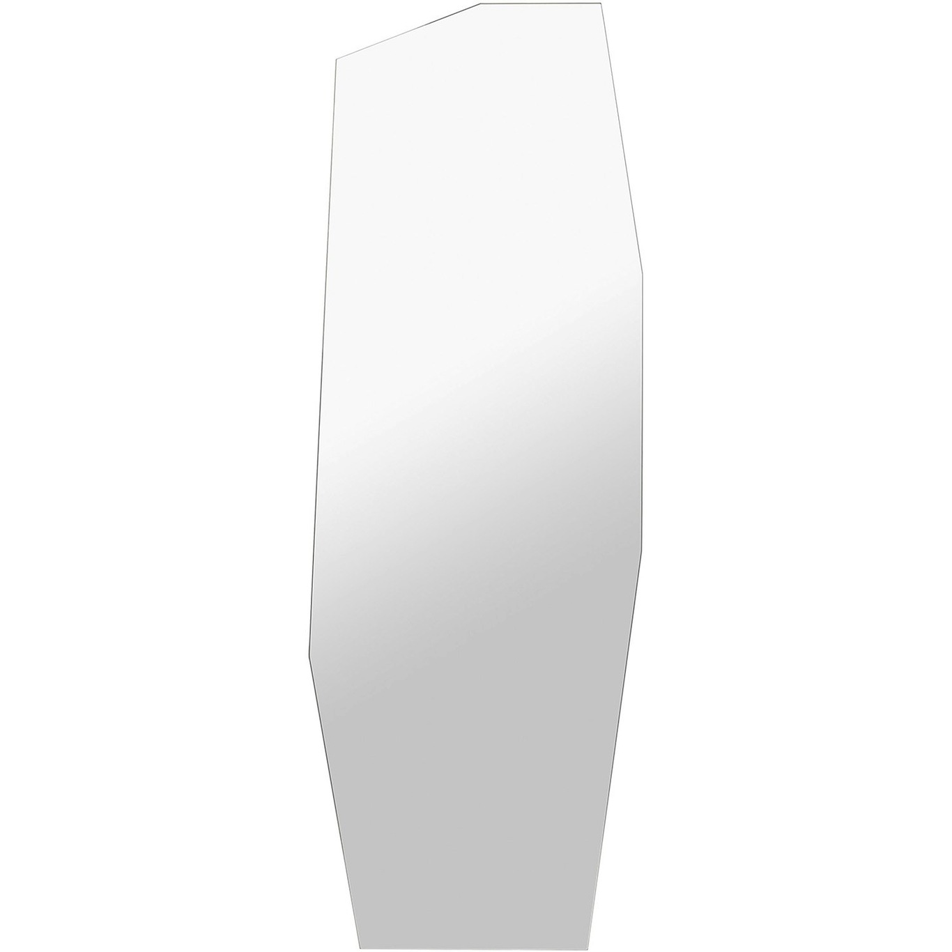 Shard Spejl 58x165 cm, Sort