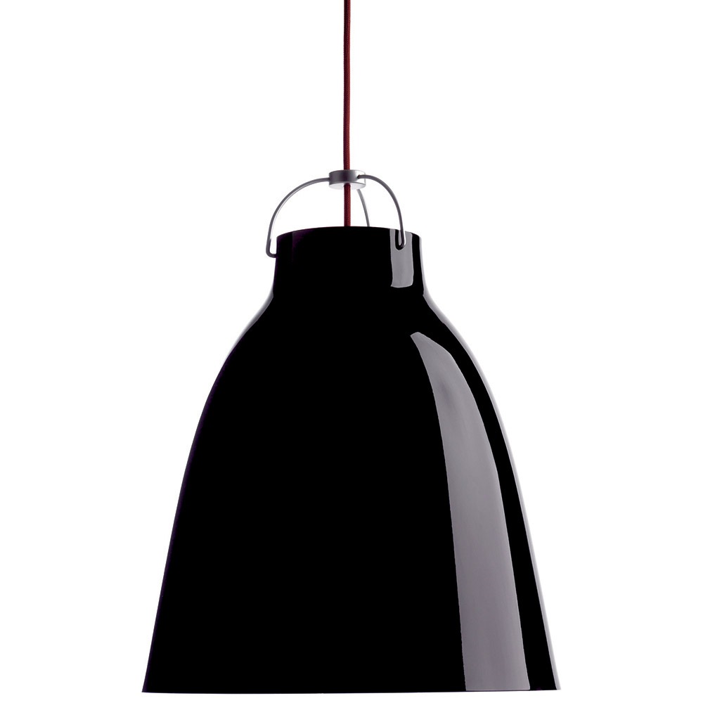 Caravaggio Loftslampe P3 6m Ledning, Sort