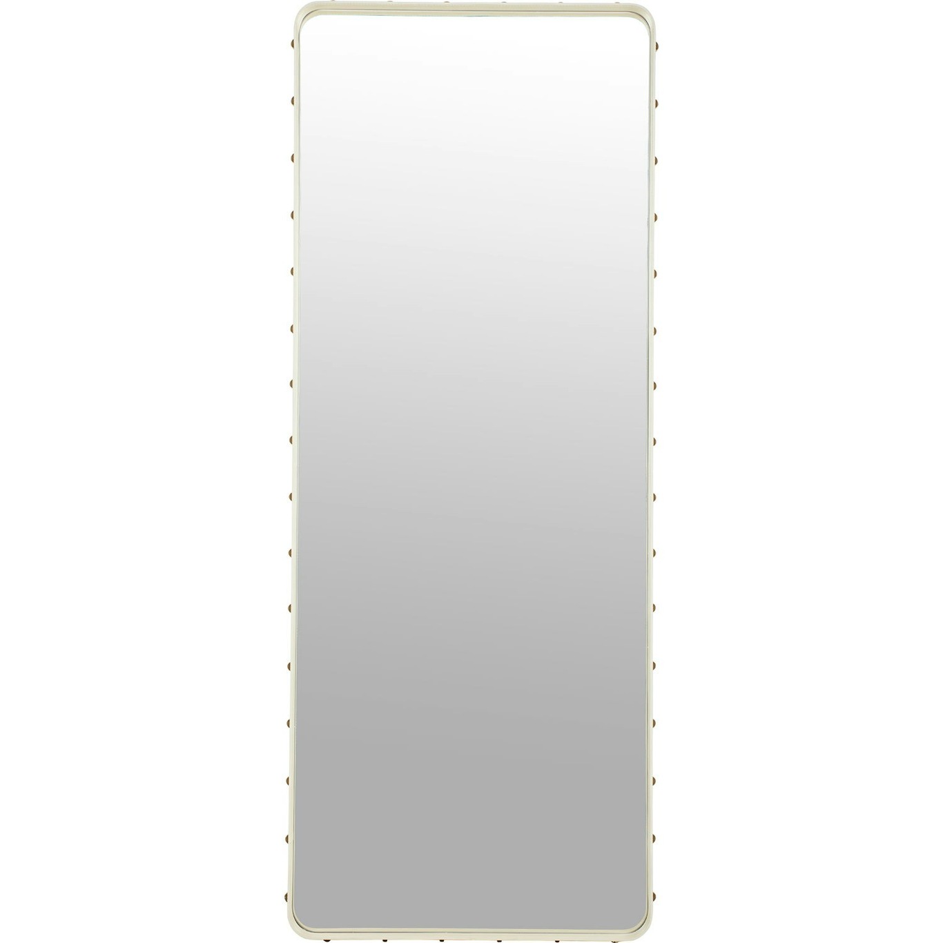 Adnet Vægspejl 70x180 cm, Cremefarvet