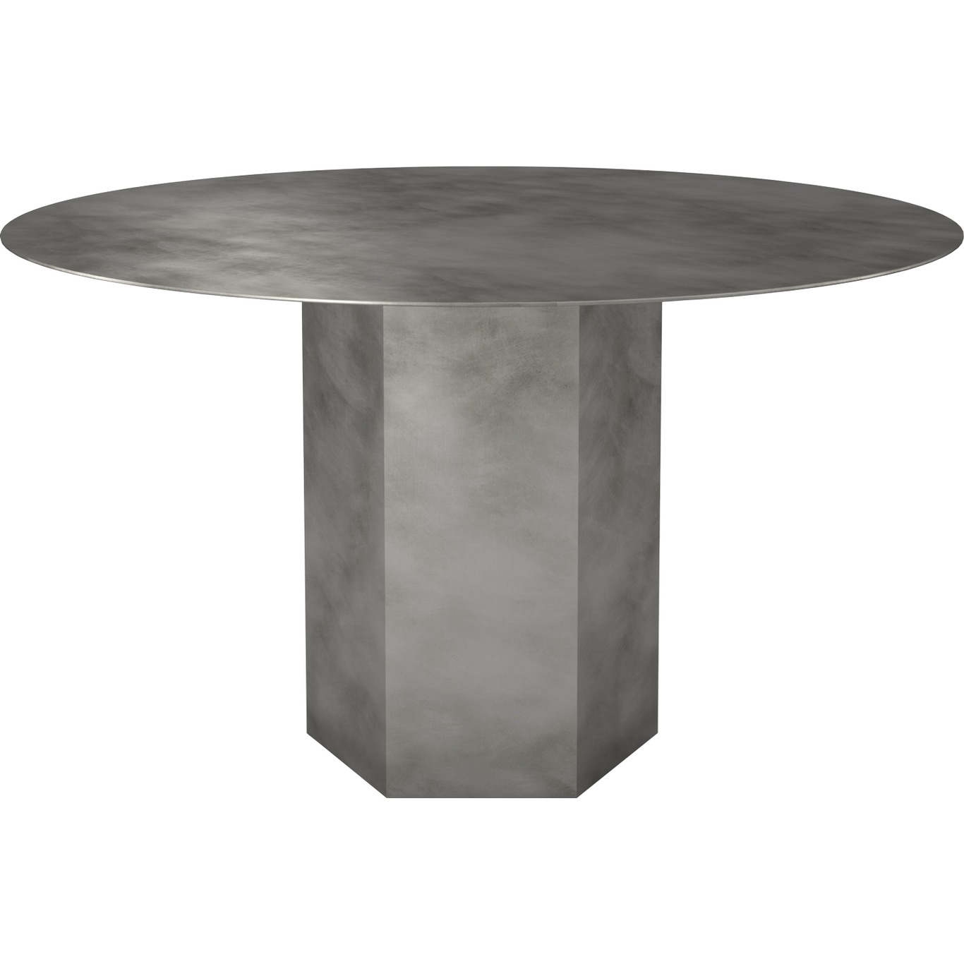 Epic Spisebord Ø130 Stål, Misty Grey
