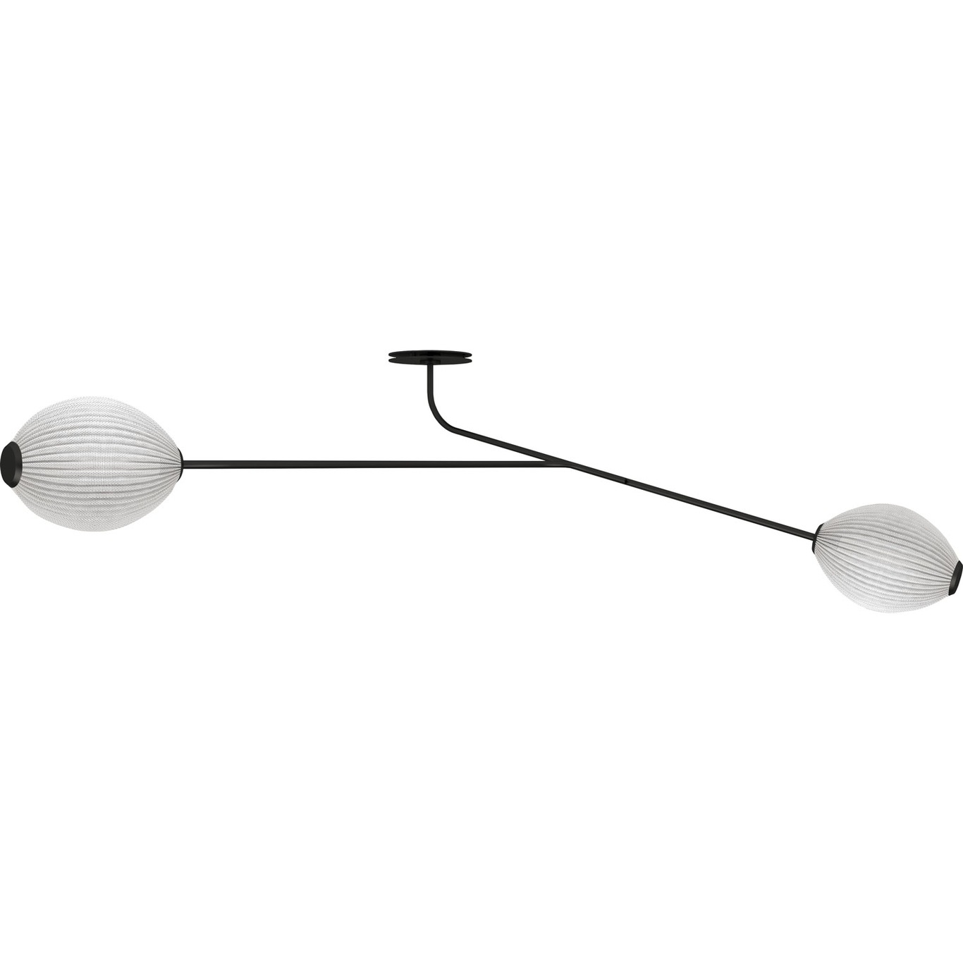 Satellite Væg-/Loftslampe, Cream White
