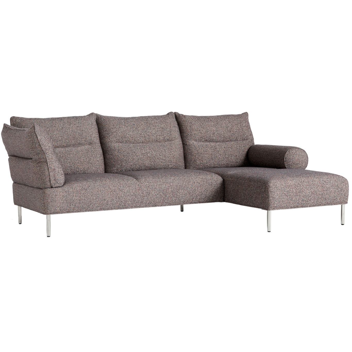 Pandarine Sofa 3-Pers, Krom / Swarm Multi