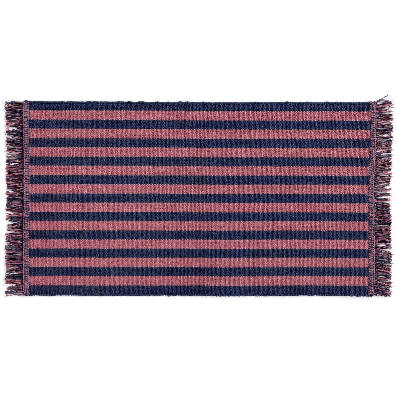 Stripes and Stripes Dørmåtte 52x95 cm, Navy Cacao