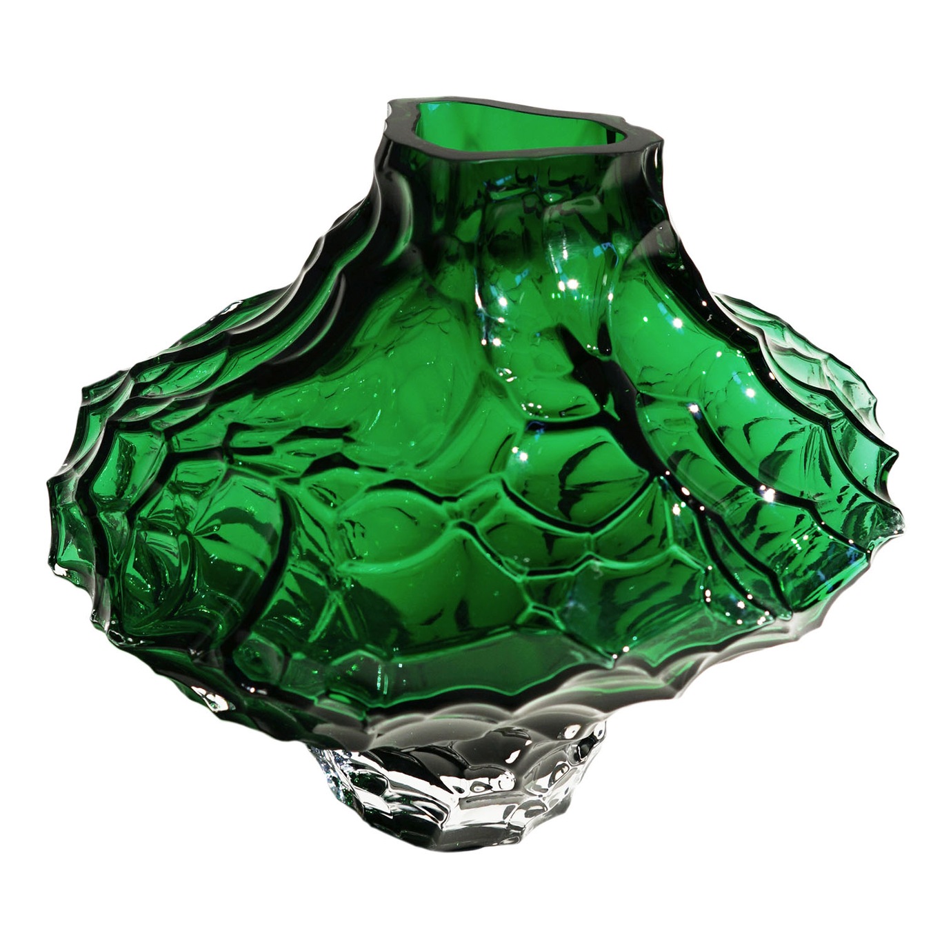 Canyon Vase 23 cm, Grøn