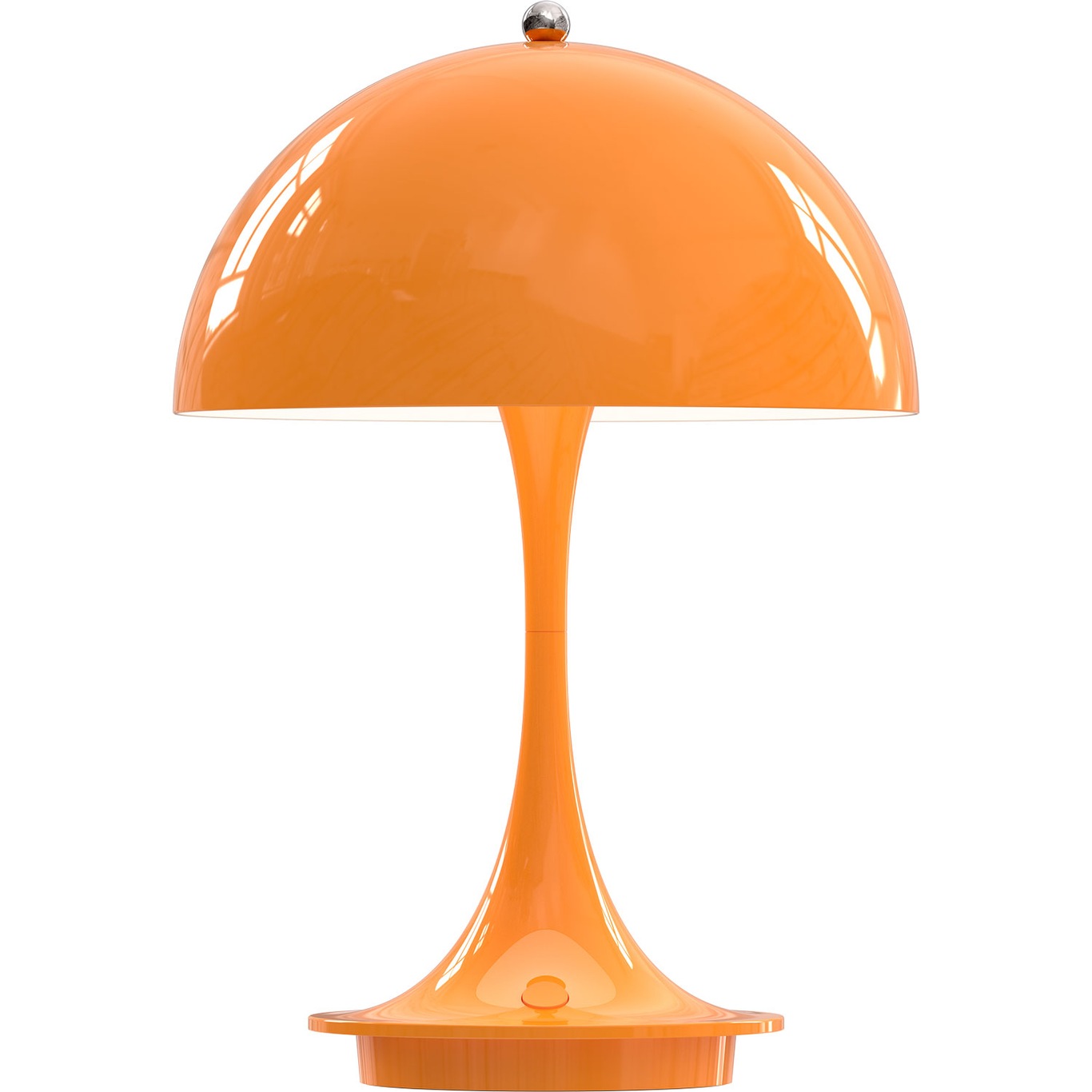 Panthella 160 Bordlampe Bærbar, Orange