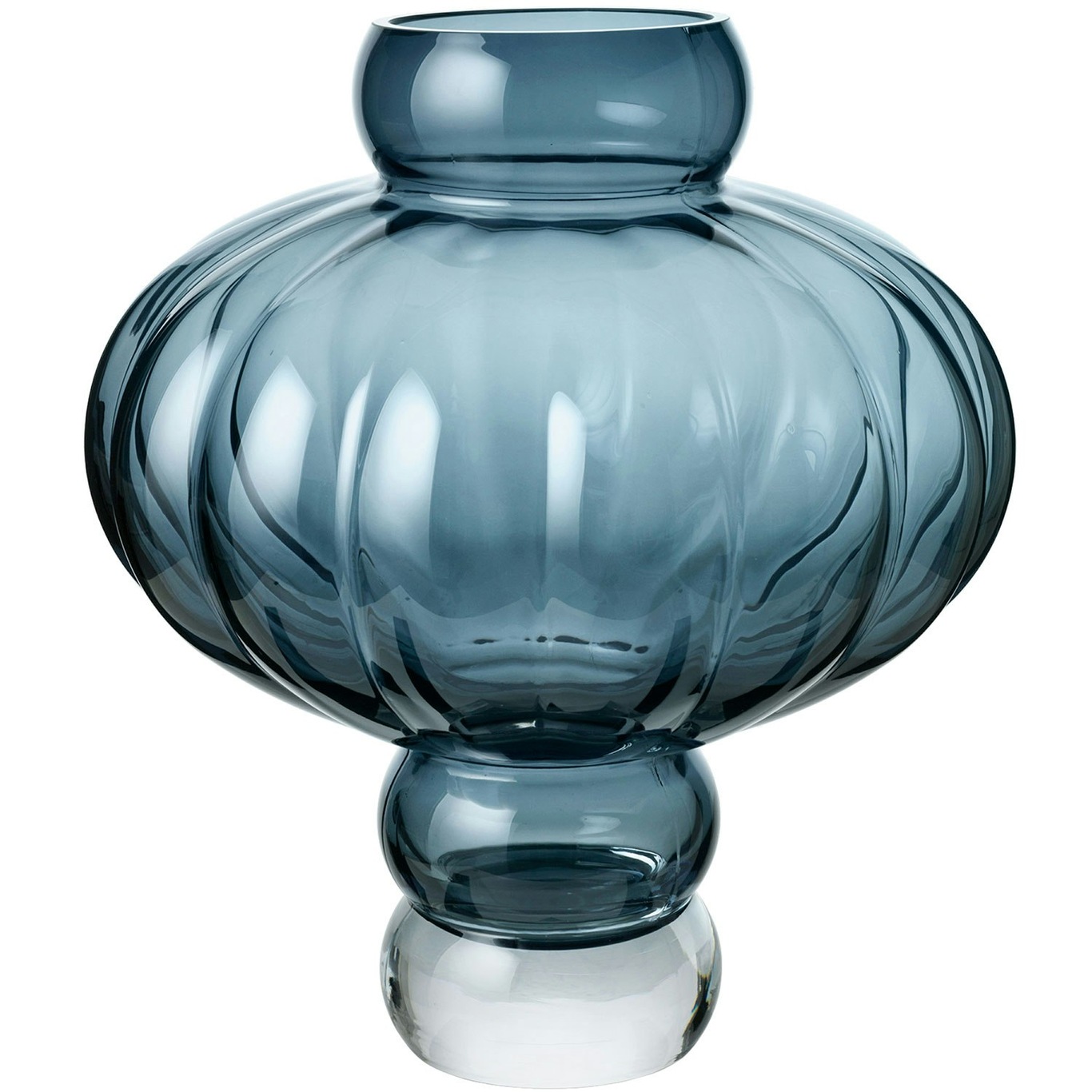 Balloon 03 Vase 40 cm, Blå