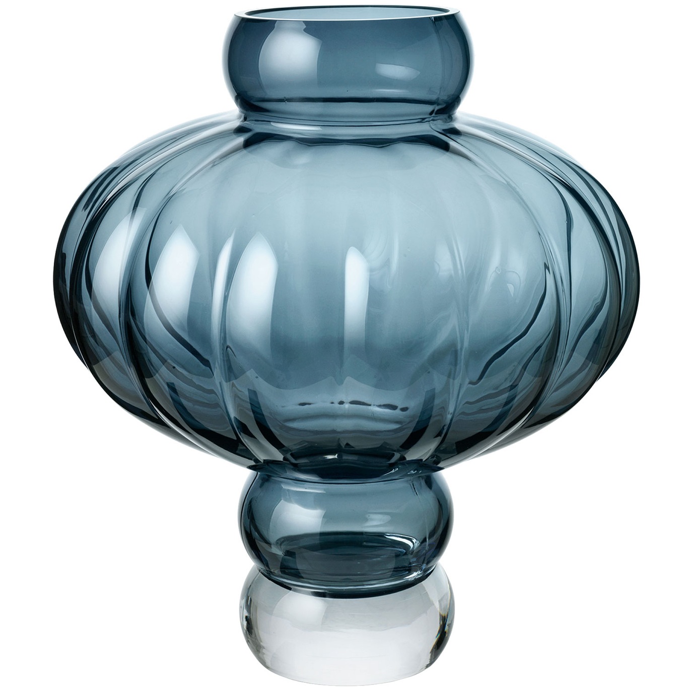 Balloon 03 Vase 40 cm, Blå