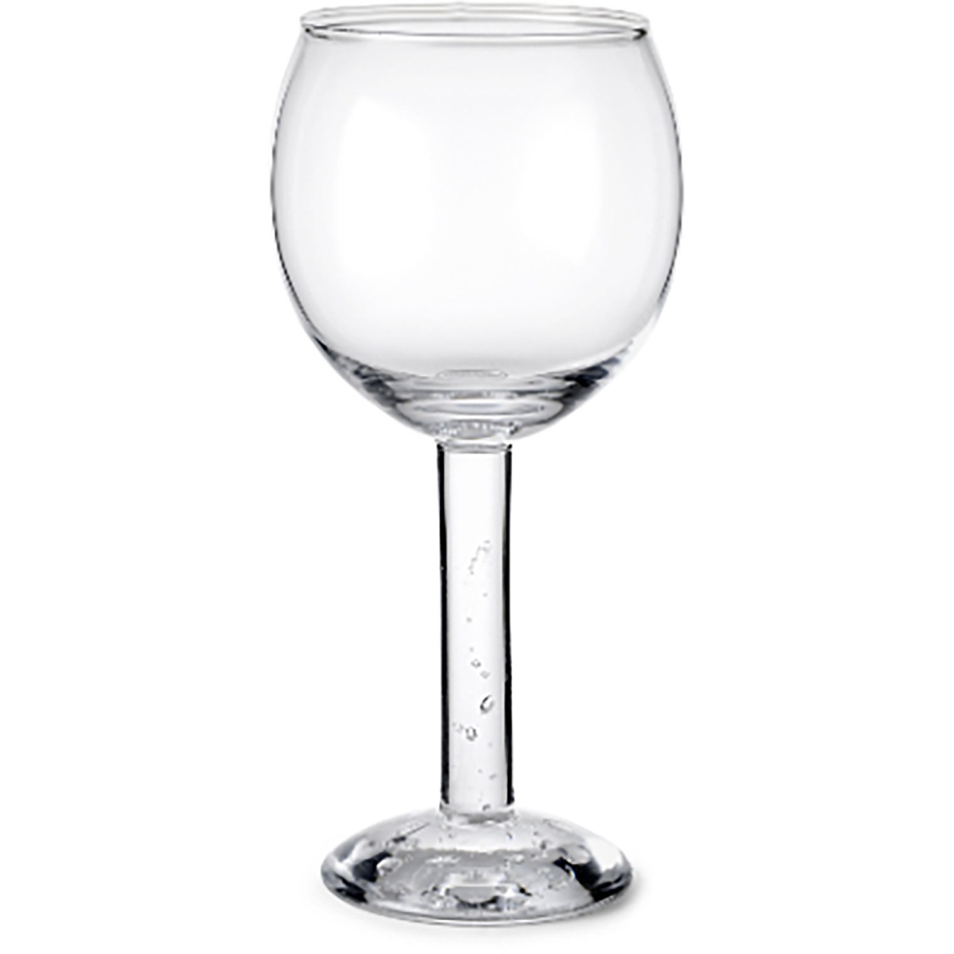 Bubble Glass Vinglas 21 cm, plain top