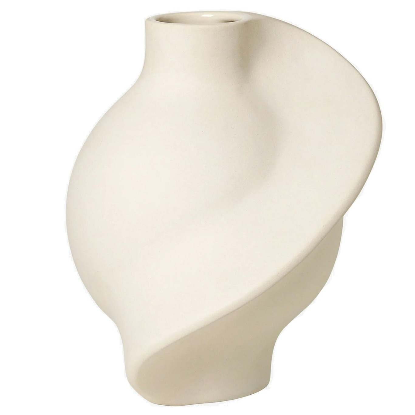 Pirout 02 Vase 42 cm, Raw White