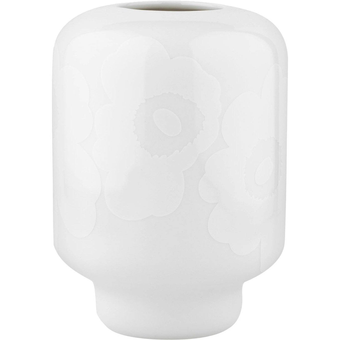 Unikko Ceramic Vase, Hvid