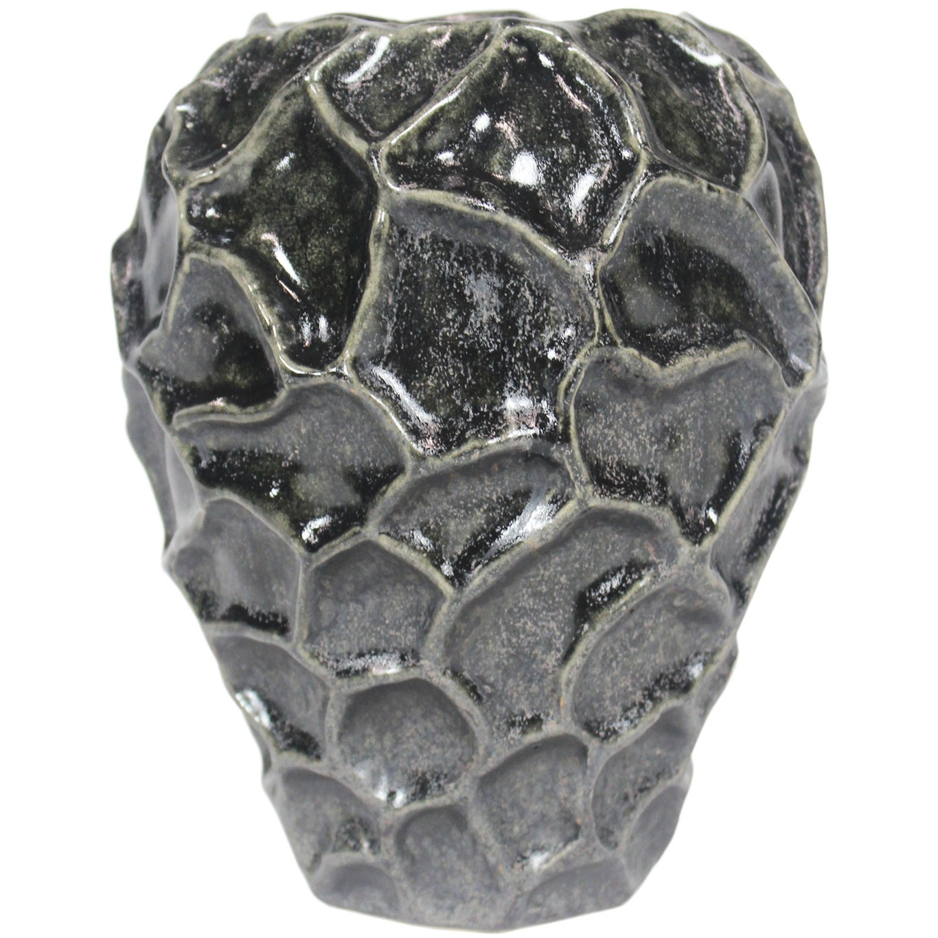 Soil Vase 18x21,5 cm, Sort