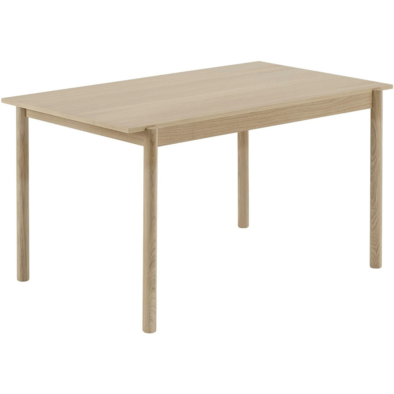 Linear Wood Table 140x85 cm