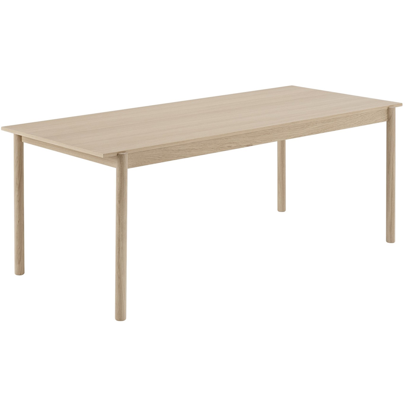 Linear Wood Table 200x90 cm