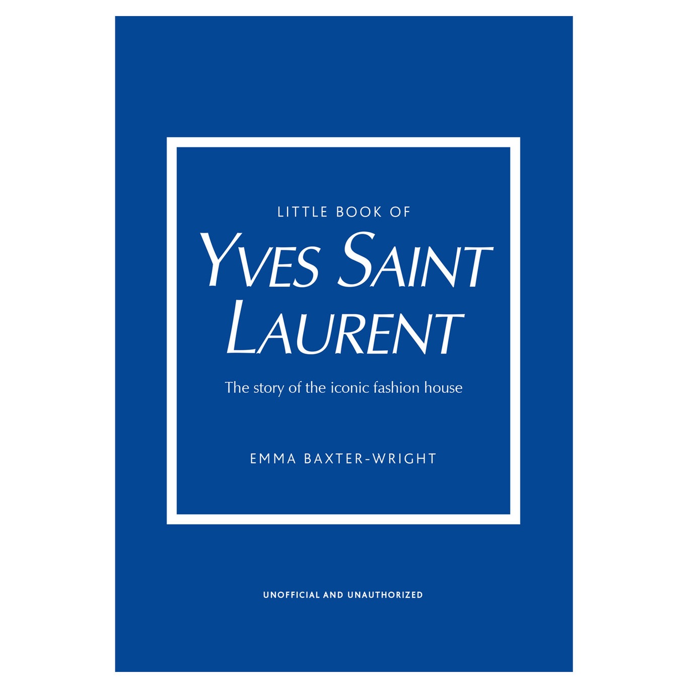 Little Book Of Yves Saint Laurent Bog