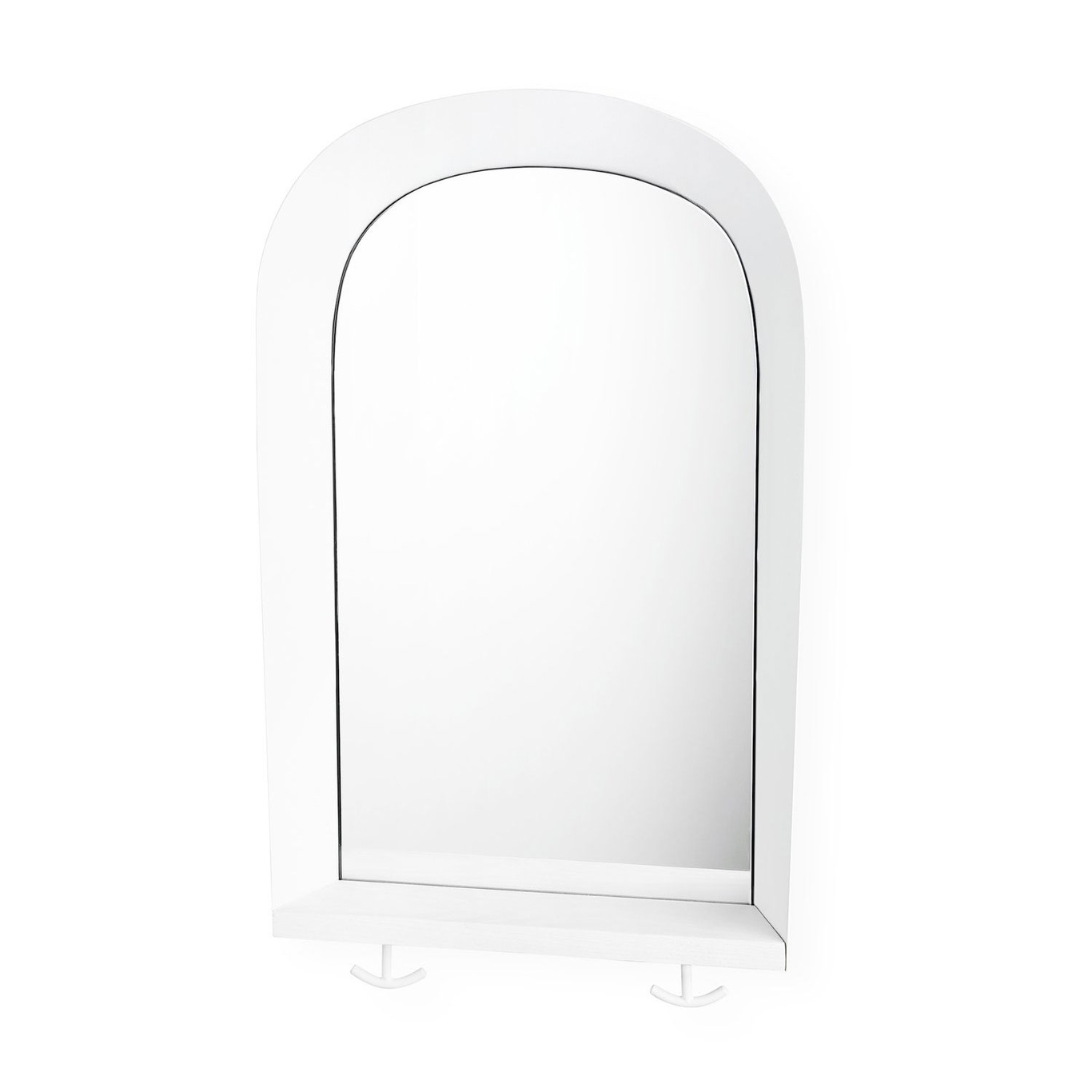 Portal Vægspejl 65x30 cm, Hvidt