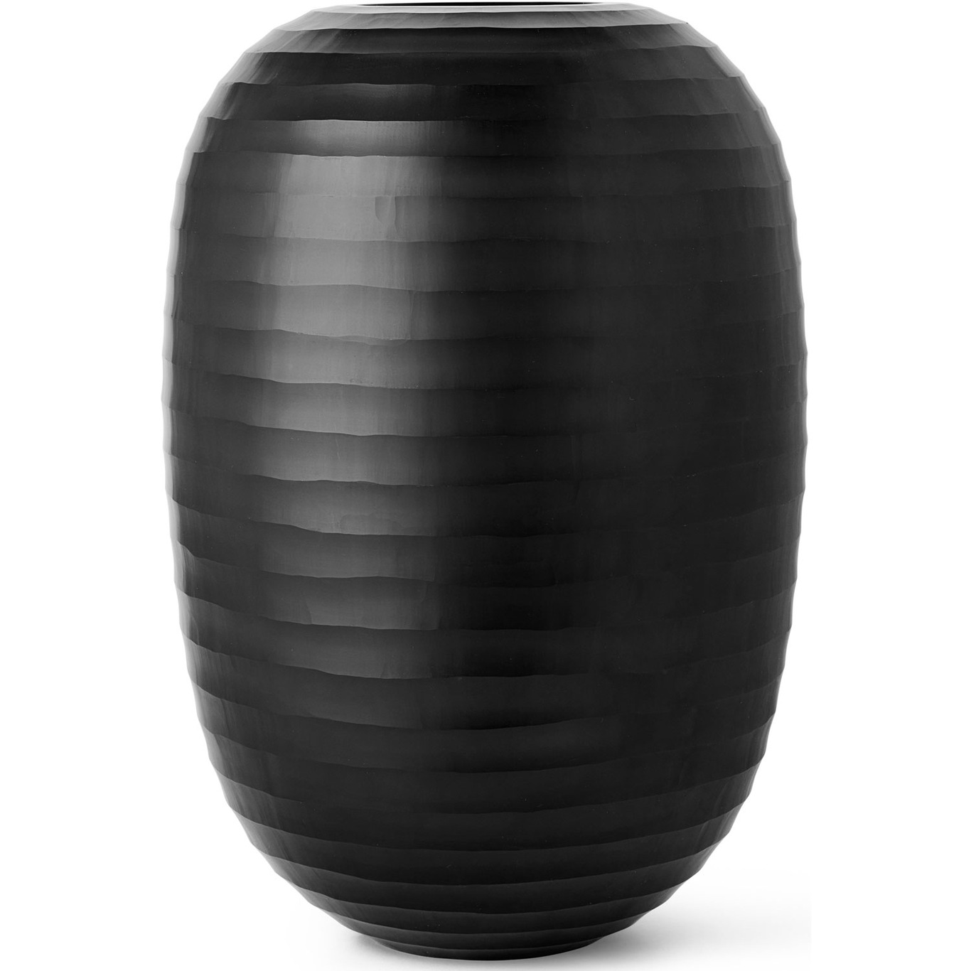 Organic Tall Vase H45 cm, Røg
