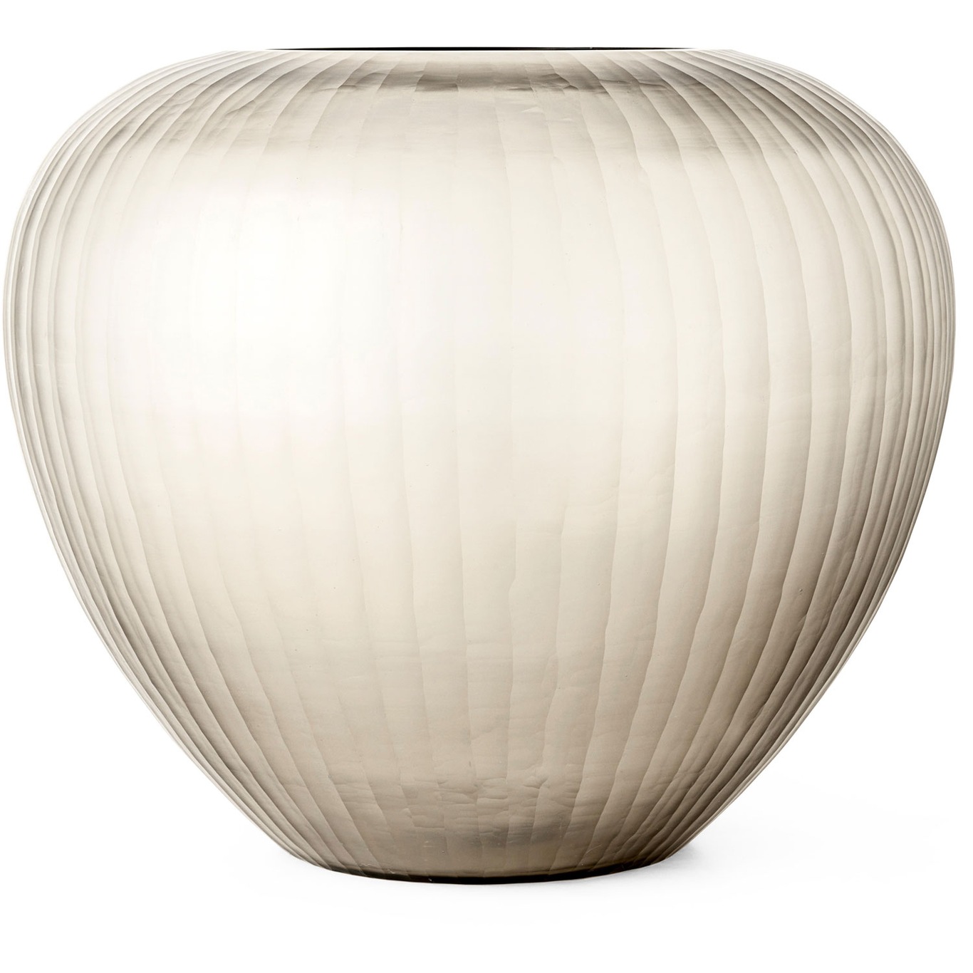 Organic Wide Vase Ø36 cm, Sand