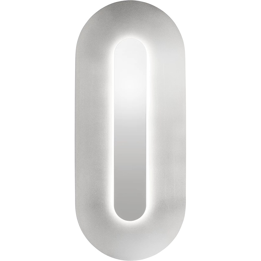 Sasi Væglampe 65 cm, Sølv