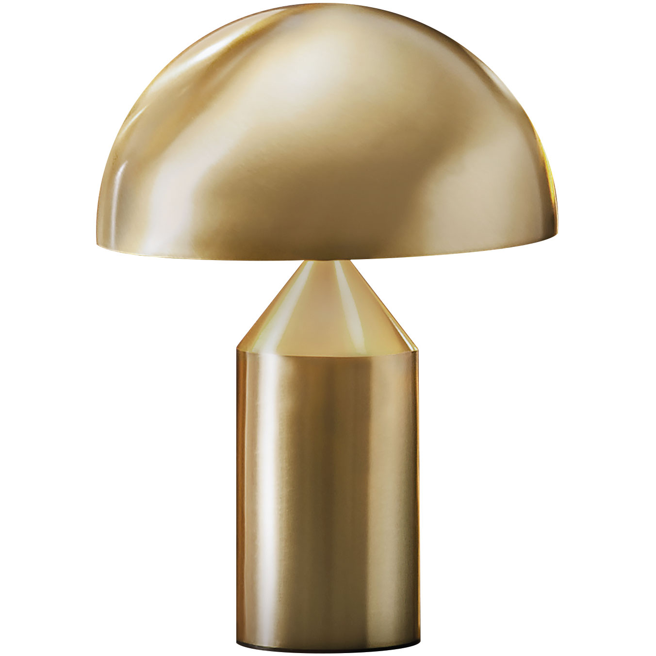 Atollo 238 Bordlampe 35 cm, Guld