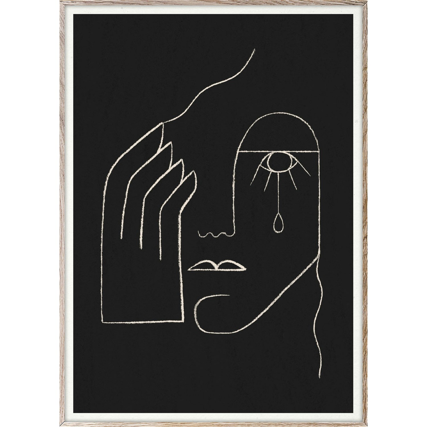 Single Tear Plakat, 50x70 cm
