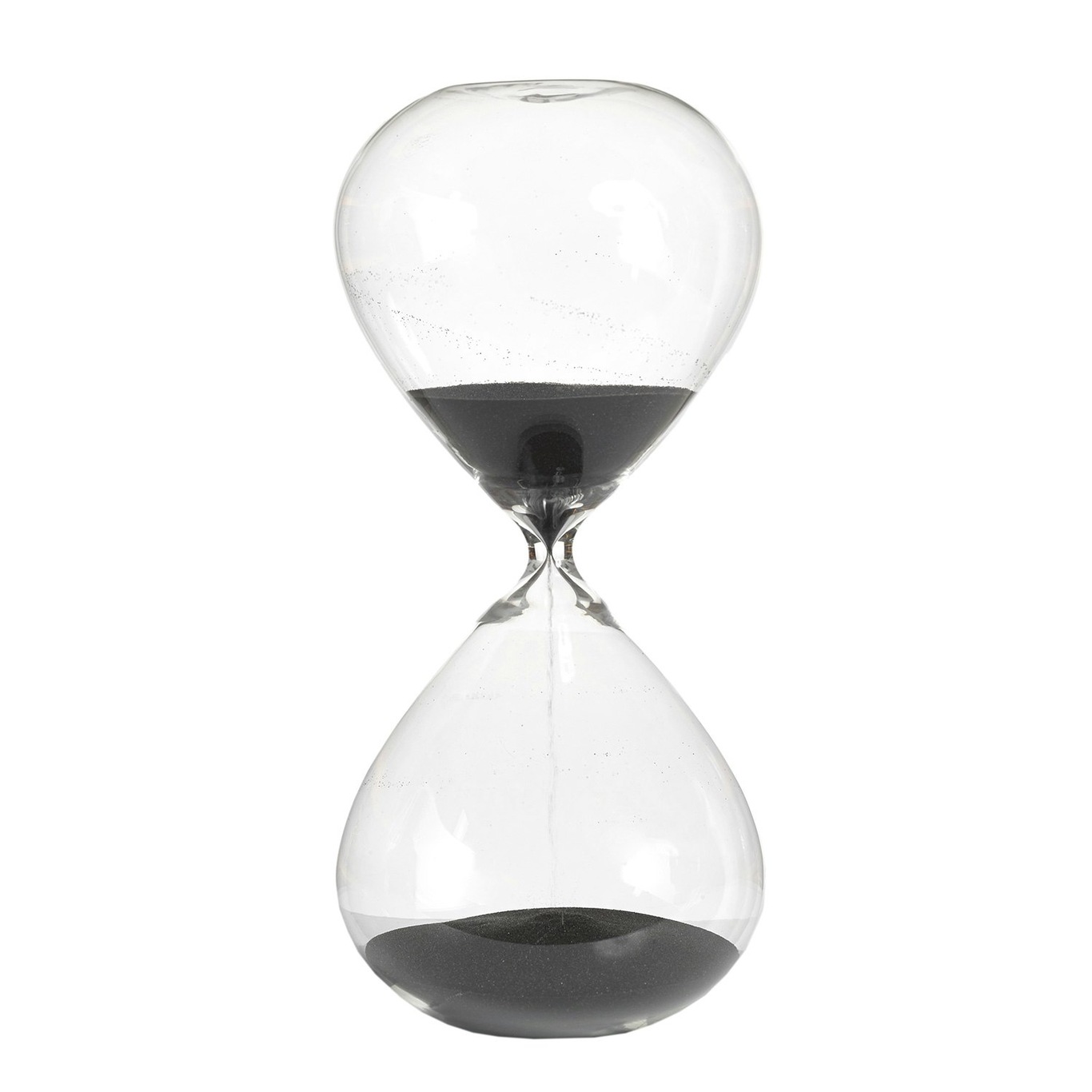 Ball timeglas M, sort