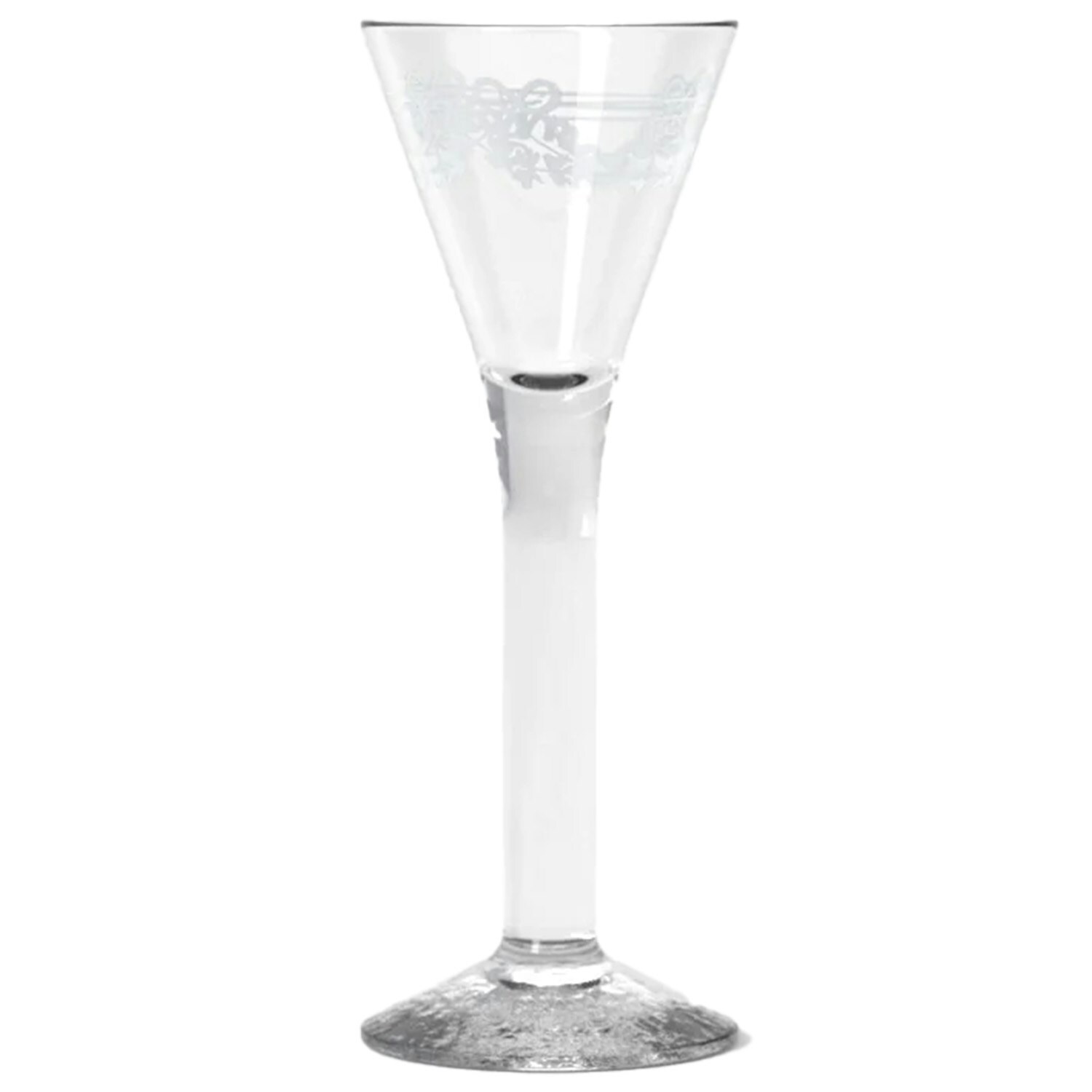 hvor som helst jordnødder subtraktion Antik Schnapps Glass With Decor - Reijmyre @ Rum21.dk