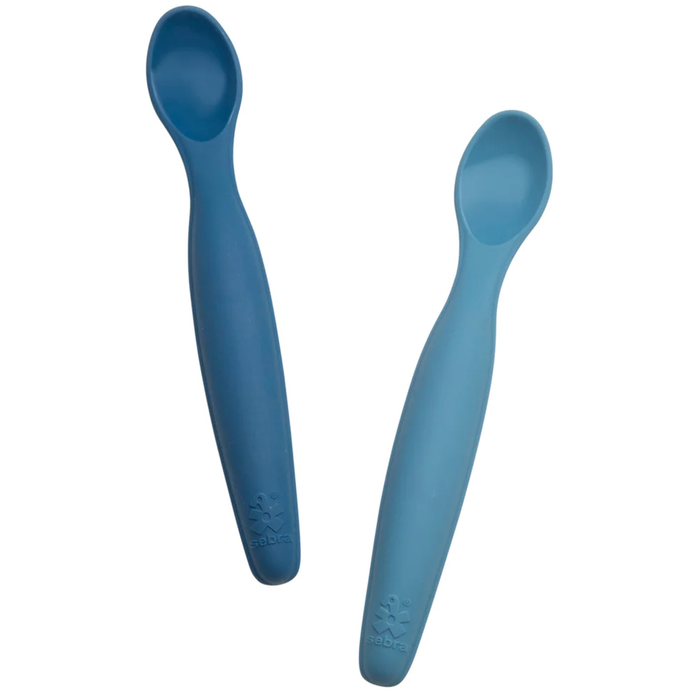Silicone Spoon Set, Long, Vintage Blue