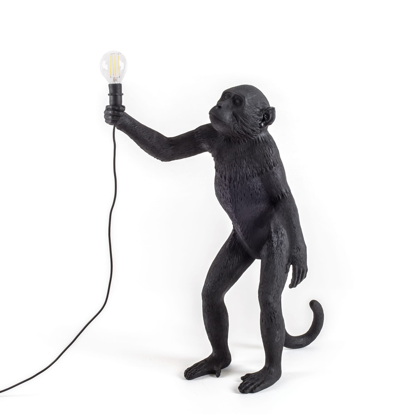 Monkey Lamp udendørs stående, Sort