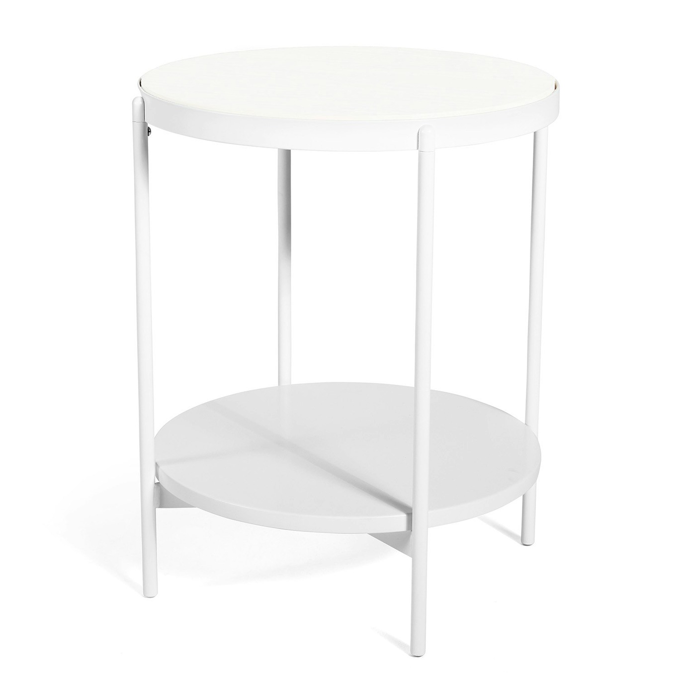 Lene Side Table High, White