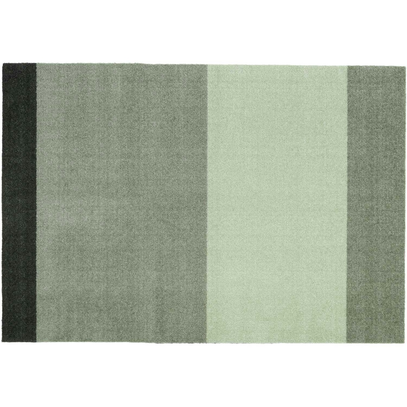Stripes Tæppe Lysegrønt / Mørkegrønt, 90x130 cm